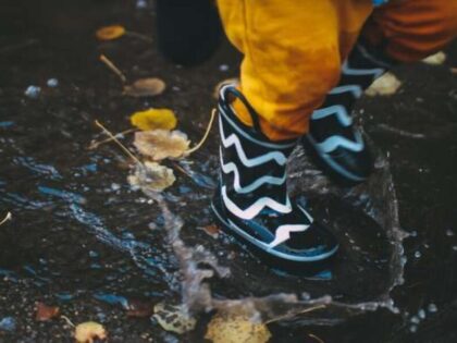 Textprobe: Hochwasser und Gummistiefel