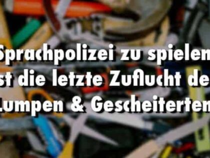 Dušan Grzeszczyk gegen die Witzpolizei