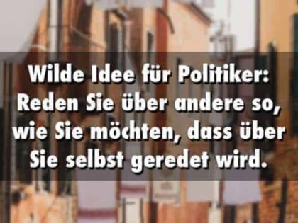 Warum stören „unangemessene Vergleiche“ immer nur beim politischen Gegner?