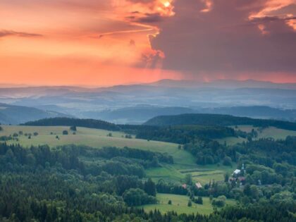 Hufeisen und Sturm vorm Innenhof
