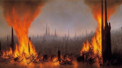 Meldungen von Flammen