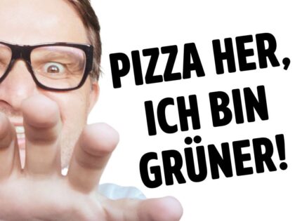 Man muss kräftig seinen Ekel überwinden