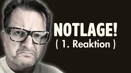 Notlage, der legale Stinkefinger
