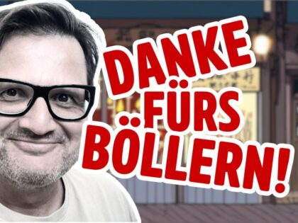 Böllern ist Nächstenliebe