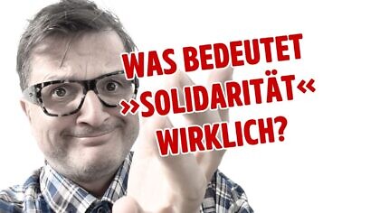 An deutscher »Solidarität« soll die 🌍 genesen