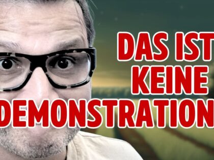 Demonstranten – oder willige Rädchen?