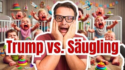 Trump, Secret Service und der hungrige Säugling