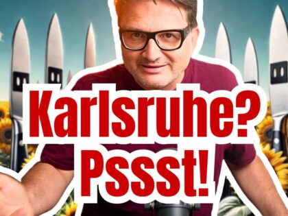 Messerei in Karlsruhe, Zensur in Grün