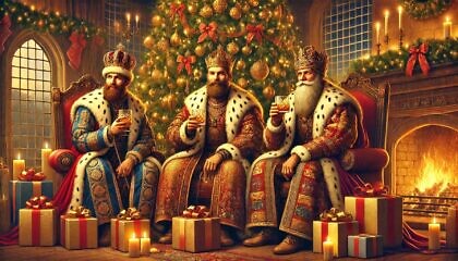 Weihnachten unter Schmerzen, wie Könige