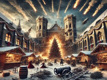 Warum demonstrieren Syrer auf dem Weihnachtsmarkt?
