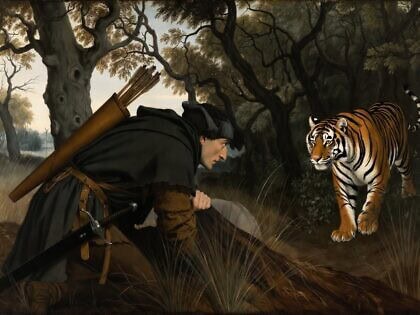 Der Tiger wartet